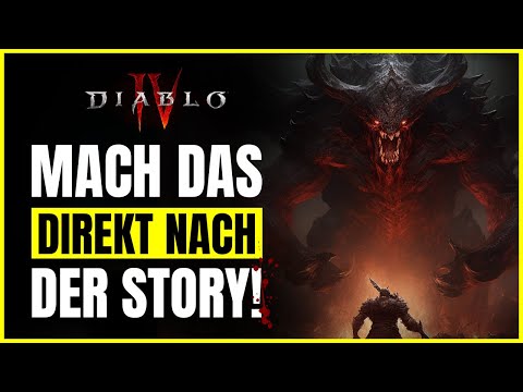 ✅ FOCUS ON THESE 10 THINGS AFTER THE STORY! Diablo 4 Endgame Tips & Tricks