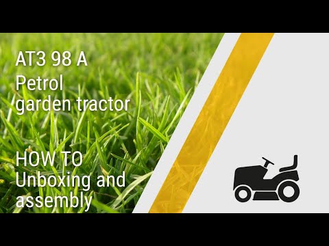 Trädgårdstraktor Alpina AT3 98 A ST 350 352cc EMC 98cm