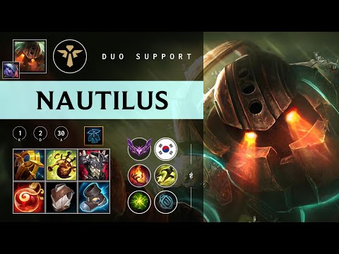 Nautilus Support vs Rakan - KR Master Patch 26.01