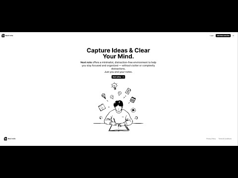 Next note app demo (notion-style note app built with Nextjs, Convex, Clerk, shadcn & EdgeStore)