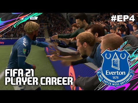 FIFA 21 EVERTON PLAYER CAREER MODE! FIRST PREMIER LEAGUE APPEARANCE? #EP4