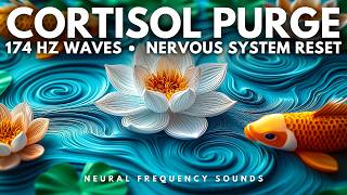 174 Hz • Nervous System Reset 🧬 Release Anxiety, Pain & Inner Tension | 8 Hour Meditation Music