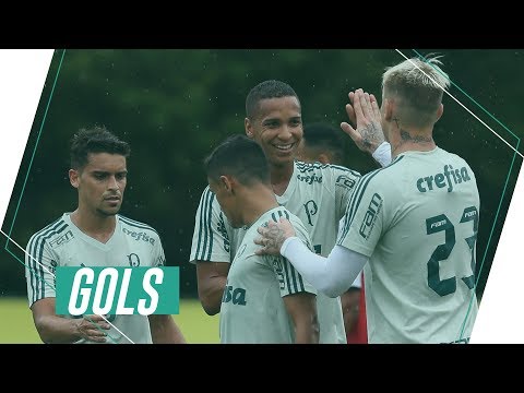 Gols - Palmeiras 3x0 Inter de Limeira - Jogo-treino