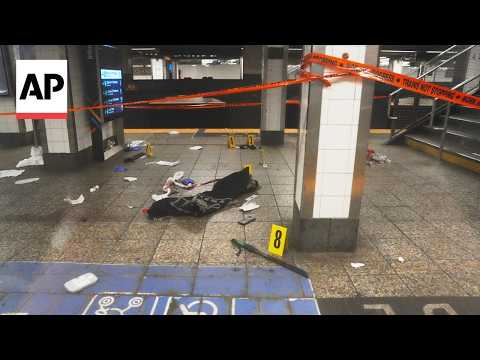 New York subway stabbings leave 3 hurt as police shoot and kill knife-wielding man: officials