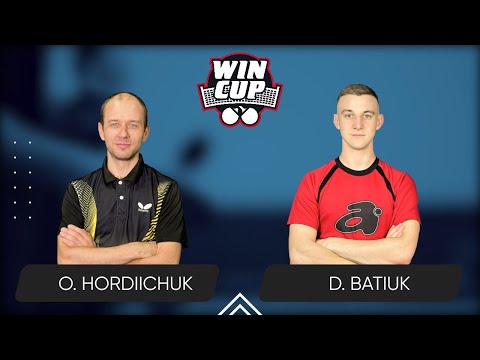 17:45 Oleksandr Hordiichuk - Dmytro Batiuk 20.10.2024 WINCUP Master. TABLE 2