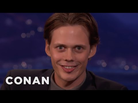 Bill Skarsgård's Demonic “IT" Smile | CONAN on TBS