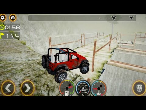 4x4 Jeep Extreme Stunts Mountain Trick Master | 4x4 Prado Drive Android GamePlay