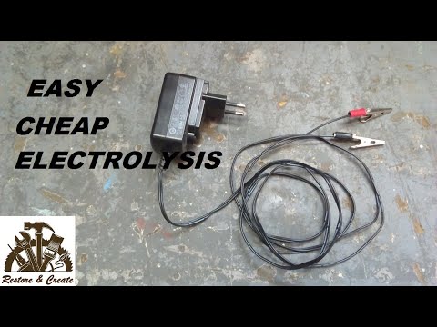 Easy & Cheap Way For Electrolysis.