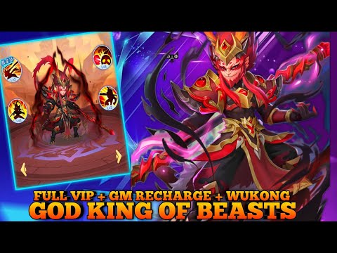New Game God King of Beasts Idle Private Server - Full VIP 12 + GM Recharge + Free Wukong