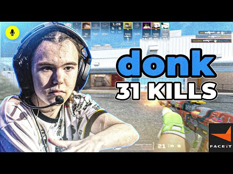 CS2 POV | donk Faceit Ranked (Nuke) with baz and Magnojez against mezii 31-11