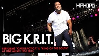 Big K.R.I.T. Performs &quot;Cadillactica&quot; &amp; &quot;King of the South&quot; At One Music Fest (Video)
