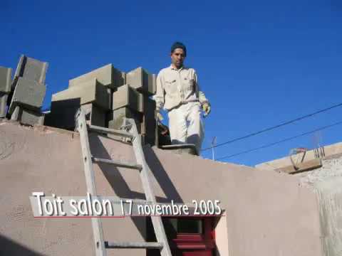 comment construire toit plat