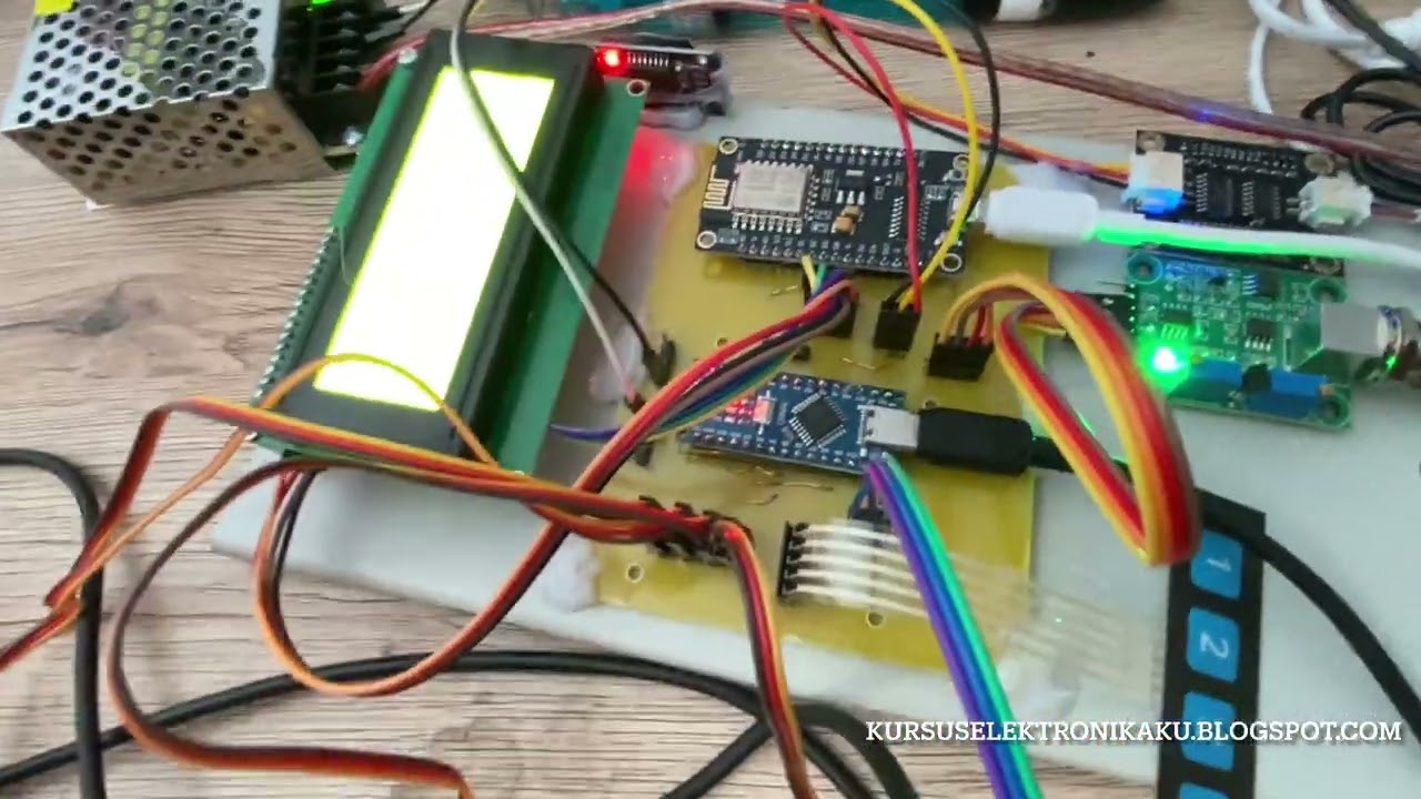 Pakan ikan otomatis IOT Blynk Fitur Monitor PH Turbidity TDS Amoniak Suhu Air dan Timer pakan 