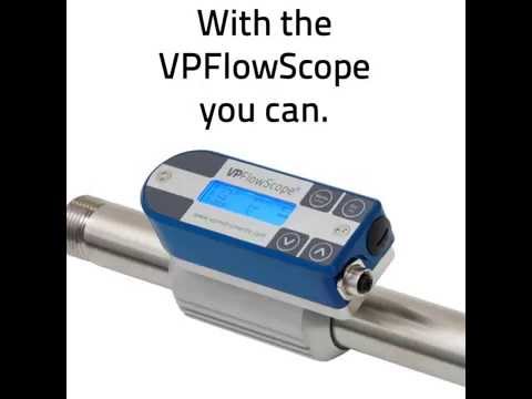 In Line Flow Meter For Compressed Air