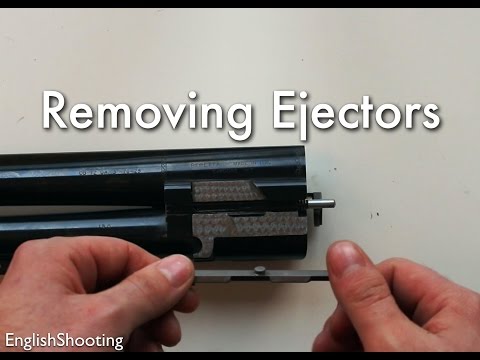 Removing and Replacing the Ejectors of an Over and Under Shotgun - Gun Maintenance