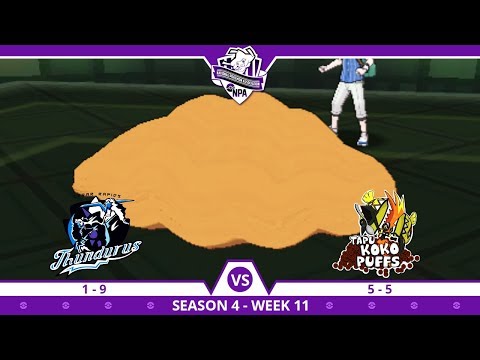Cedar Rapids Thundurus vs Tapu Koko Puffs NPA Season 4 Week 11