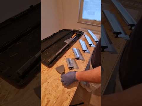 Flächenspachteln von Vevor.... unglaublich was für den Preis geliefert wird #vevor #diy #spachteln