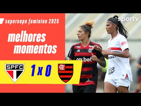 Gols e lances de São Paulo x Flamengo