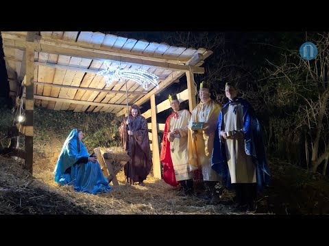 Žive jaslice pod skalo v Vinski Gori