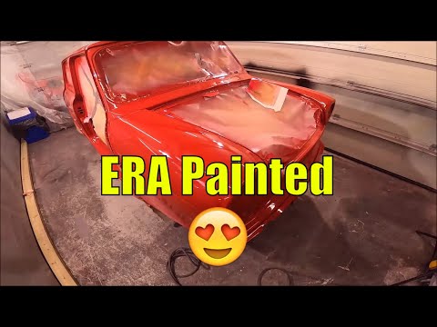Full Body Respray 😀 Classic Mini Workshop ERA Turbo Project Part 21