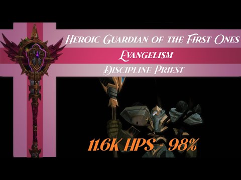 Heroic Guardian of the First Ones Discipline Priest PoV || Sanctum of Domination || Evangelism
