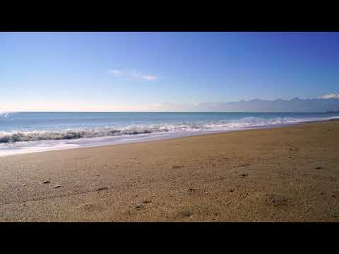 Beach Waves l 2 Hours Calming Sound 4K
