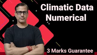 Climate Numericals Class 10 ICSE | Numericals Based on Climate Data | @sirtarunrupani