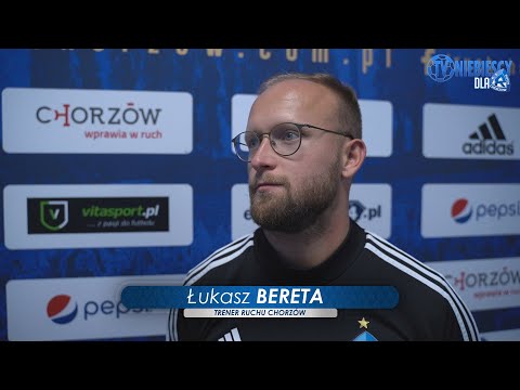 Trener Łukasz Bereta po zwycięstwie z Polonią Nysa (03.10.2020 r.)