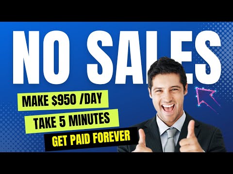 (NO SALES) Make $950 Per Day Online, Promote CPA Offers, CPA Marketing for Beginners, CPA