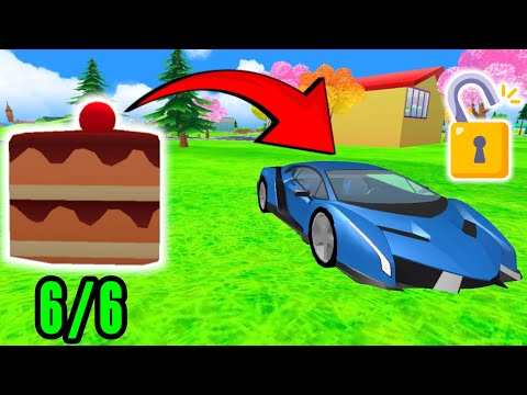 How To Unlock New Car | Dude Theft Wars All Six Cakes Complete