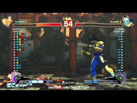 SSF4 - Akimo (DeeJay) vs. K 08MS (Vega/Claw)