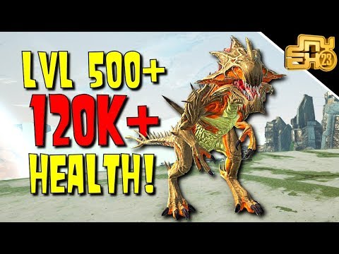 RAIDING WIITH LVL 500+ REAPER KINGS! - ARK: CRAZY PVP SERVER