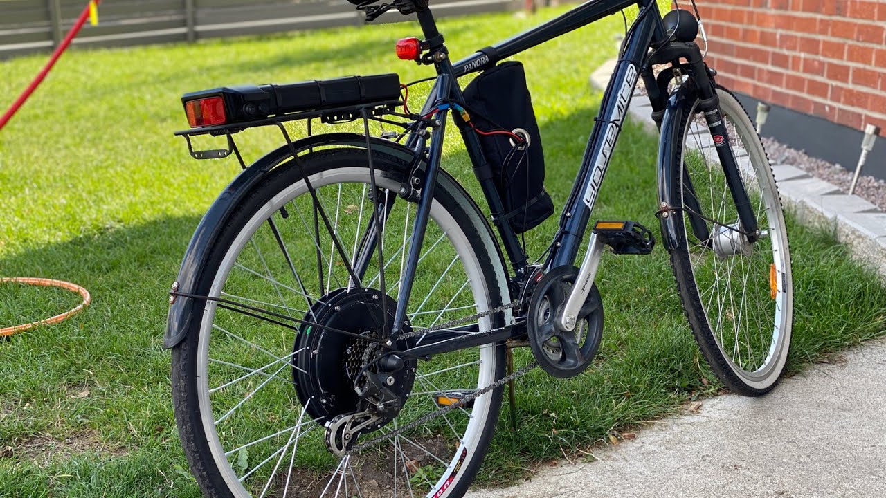 500w Homemade E-Bike at Home 2020