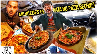Mercedes wale Bhai ke बड़े बड़े Neapolitan Pizza 🔥 Indian Street Food