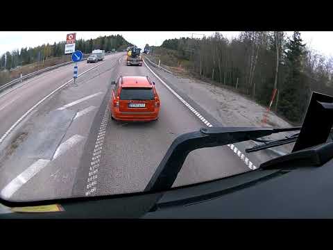 Sundsvalls bästa Bilister pt.71 Lastbil som vält