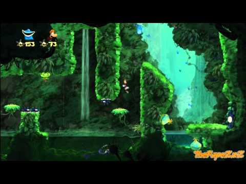 Rayman Origins Walkthrough Ticklish Temples - Up And Down