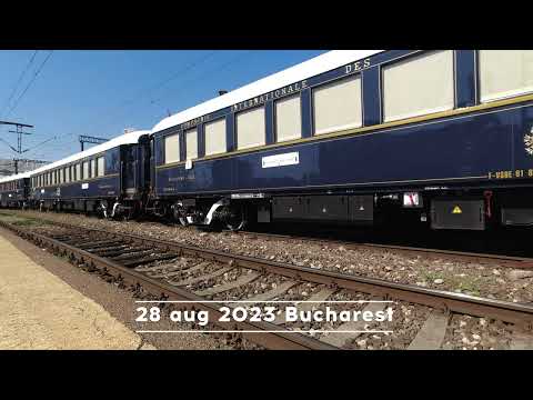 Orient Express Bucharest North Railway Station | 28 Aug 2023  - 4K