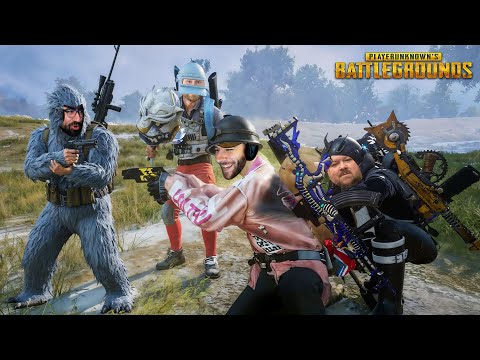 37 Completely Legit Squad Kills for chocoTaco, Swagger, Halifax, & ObiWannCoyote | PUBG Erangel Game