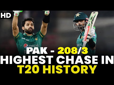 Highest Chase In T20 History | Full Highlights | Pakistan vs West Indies | PCB | MA2T