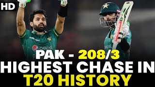 Highest Chase In T20 History | Full Highlights | Pakistan vs West Indies | PCB | MA2T