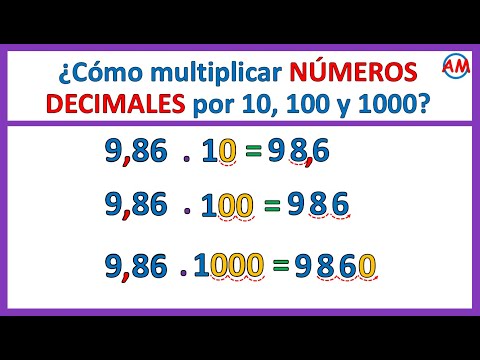 📌 Multiplying a decimal by 10, 100, and 1000 | Super easy 😎