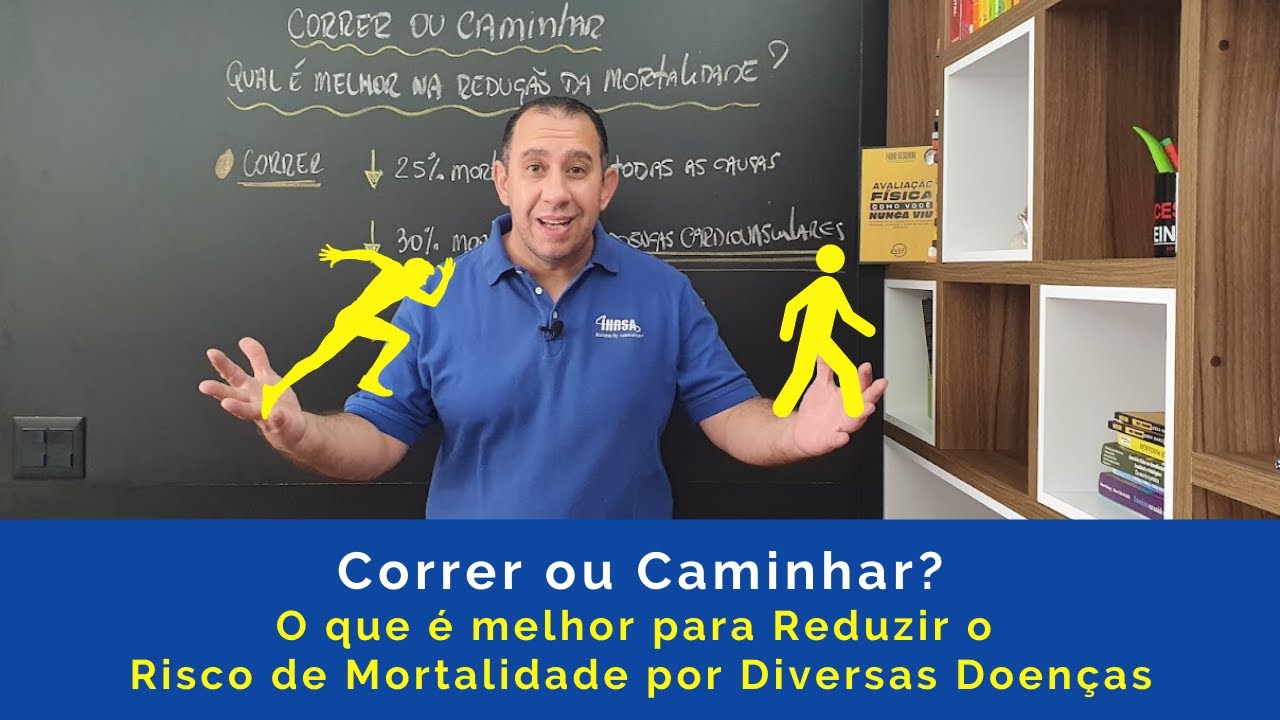 Caminhar ou Correr? O que é melhor para Reduzir o Risco de Mortalidade por Diversas Doenças