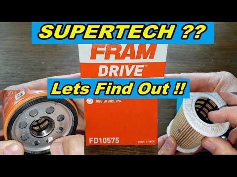 Fram Drive Oil Filter Cut Open FD10575 Oil Filter Review