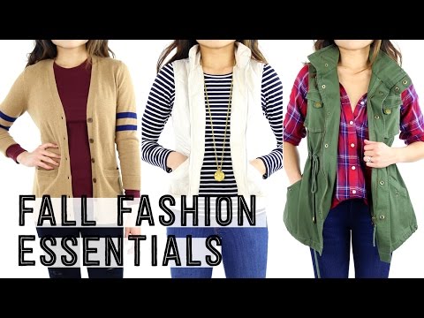 Fall Fashion Essentials | Clothing Checklist | outfit Ideas | Miss Louie Video