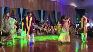 Hawa Hawa + High Rated Gabru  Mehndi Dance 2018