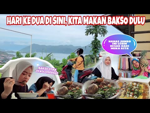 EAT ONE OF THE DELICIOUS MEATBALLS IN KOLONODALE, BEFORE GOING HOME TO MY HUSBAND'S PLACE