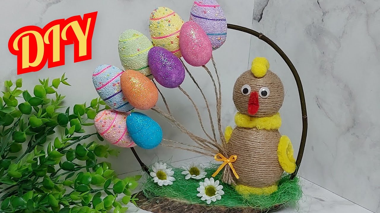 🐥ПАСХАЛЬНЫЕ ПОДЕЛКИ🐥своими руками🐣ИДЕИ Пасхального декор.Пасхальная курочка.Diy Easter crafts