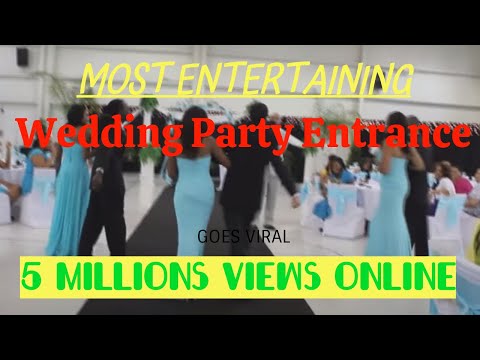 Titus Wedding Party Entrance - MOST ENTERTAINING EVER!!