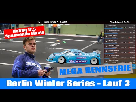 Ausfall in der letzten Runde - Der Sieg in Gefahr für Adam? Spannung im Hobby 17,5 Finale BWS Lauf 3