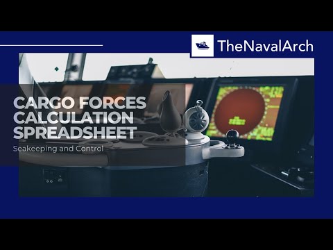 Cargo Forces Calculation Spreadsheet (www.thenavalarch.com)